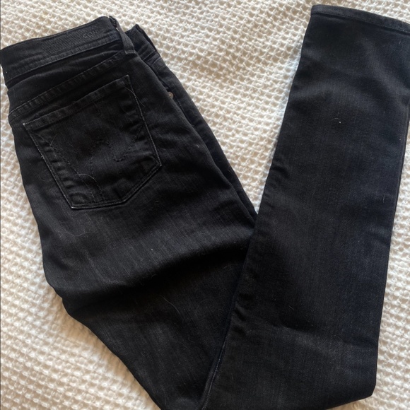 Citizens of Humanity Avedon Black Skinny Jeans - Picture 1 of 7